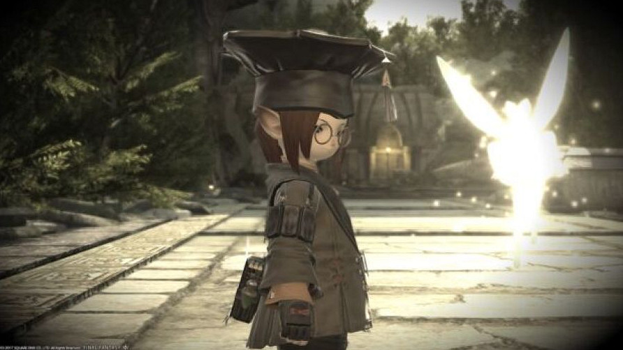 感同身受 玩家打扮成《太空戰士14》學者職業樣子玩遊戲 感同身受 玩家打扮成《太空戰士14》學者職業樣子玩遊戲