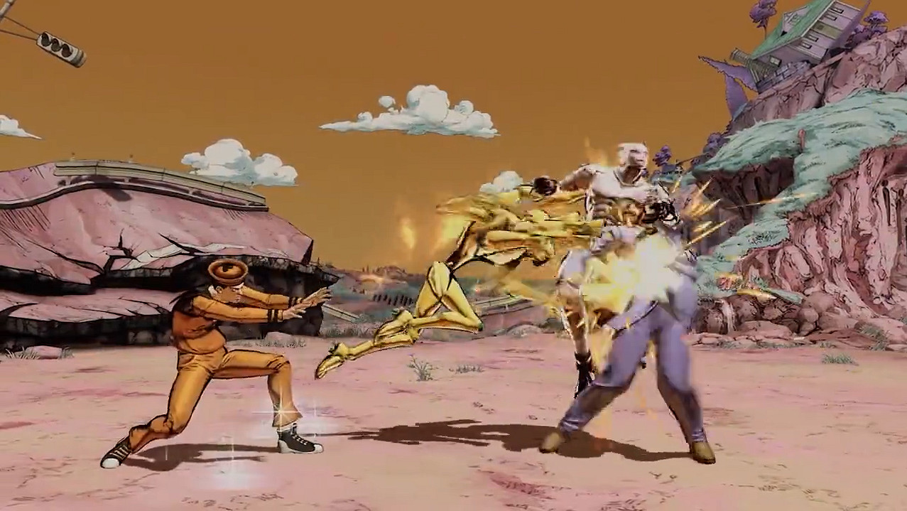 《JOJO的奇妙冒險：群星之戰重製版》“東方定助”PV