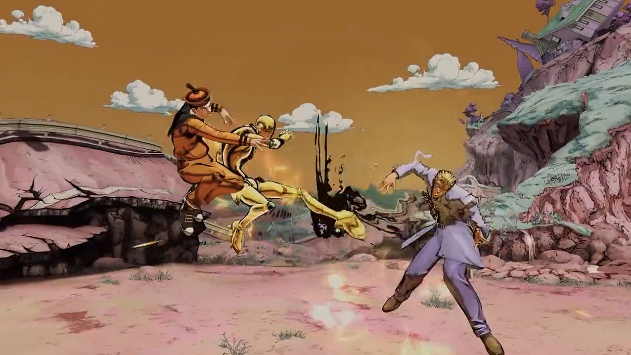 《JOJO的奇妙冒險：群星之戰重製版》“東方定助”PV