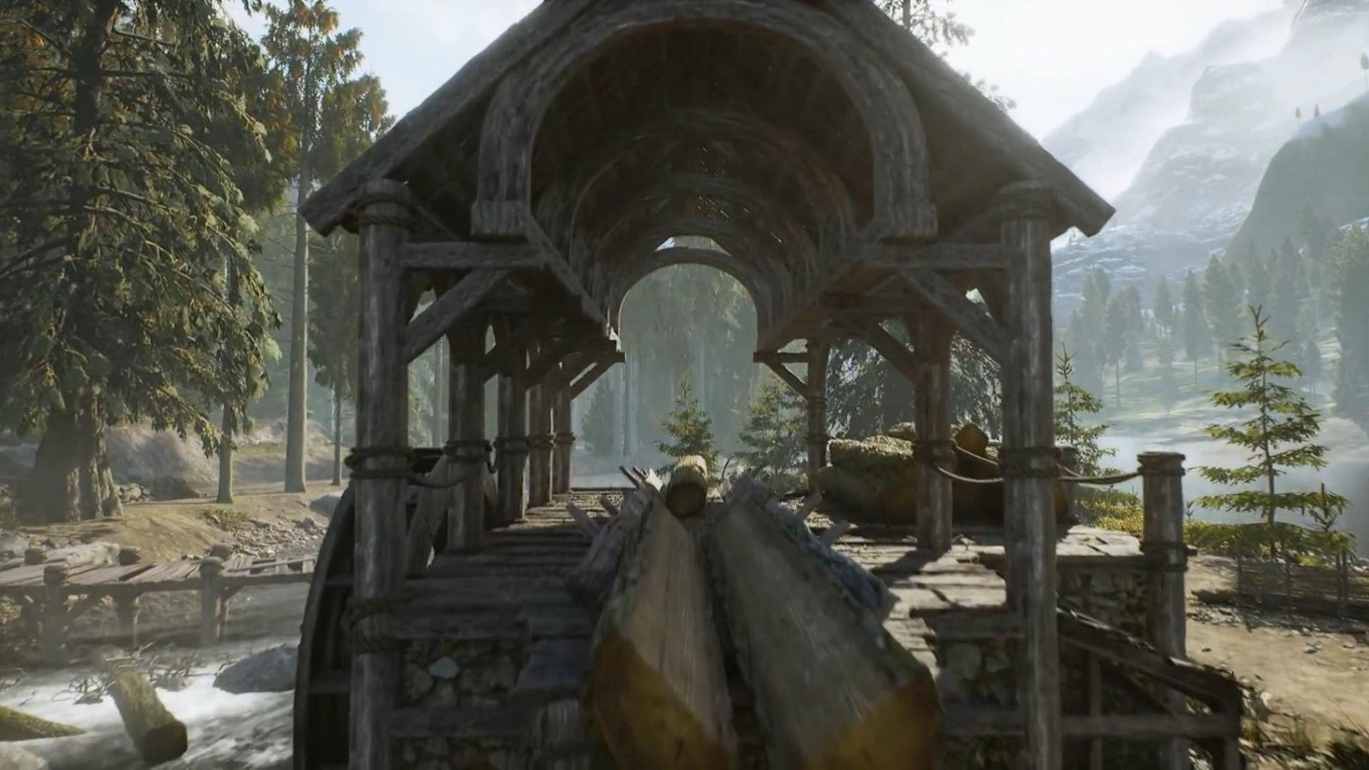 虛幻5打造《上古卷軸5》絕美溪木鎮 遺憾沒雞神