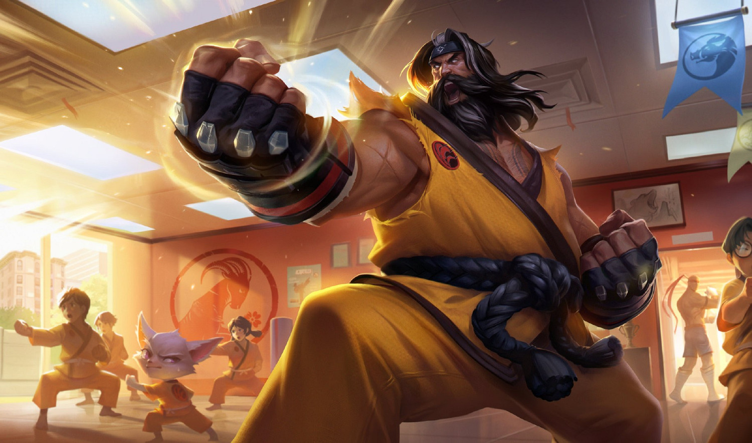 《LOL》&quot;獸靈行者&quot;烏迪爾重做原畫 肌肉炸裂的猛男！