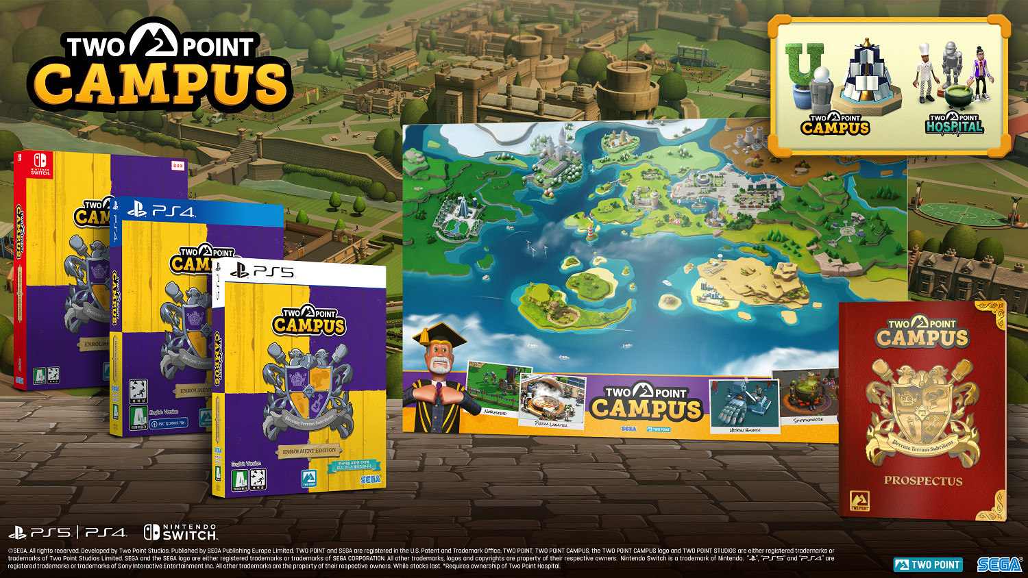 《Two Point Campus》 現已在全平台發售！