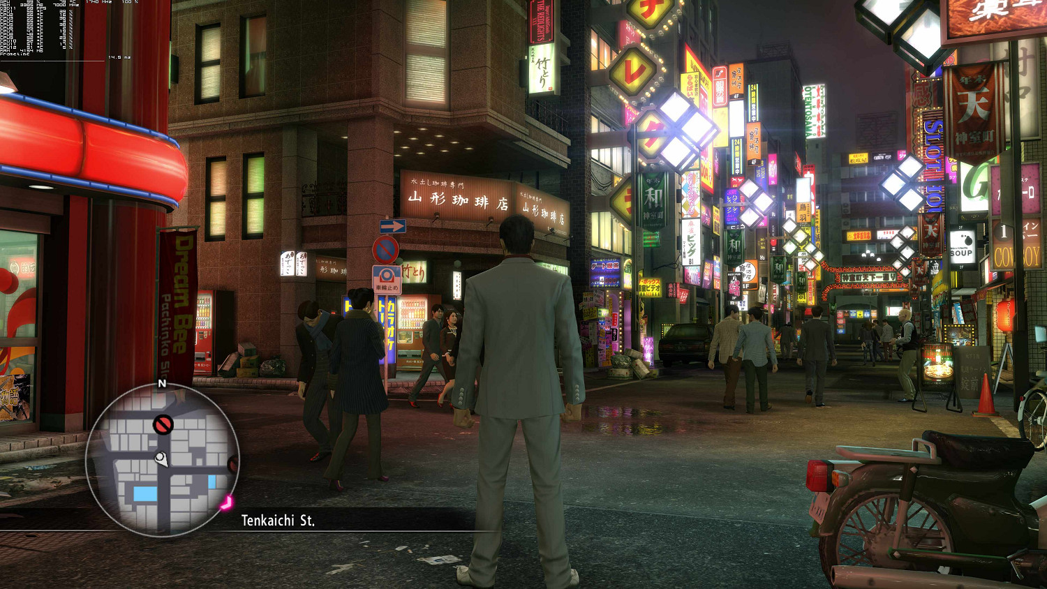 《人中之龍：極》4K解析度極限畫質PC版截圖分享