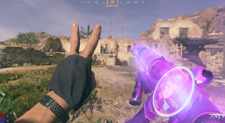 《決勝時刻戰區》出新武器:二次元“痛槍”特效炫酷! 《決勝時刻戰區》出新武器:二次元“痛槍”特效炫酷!