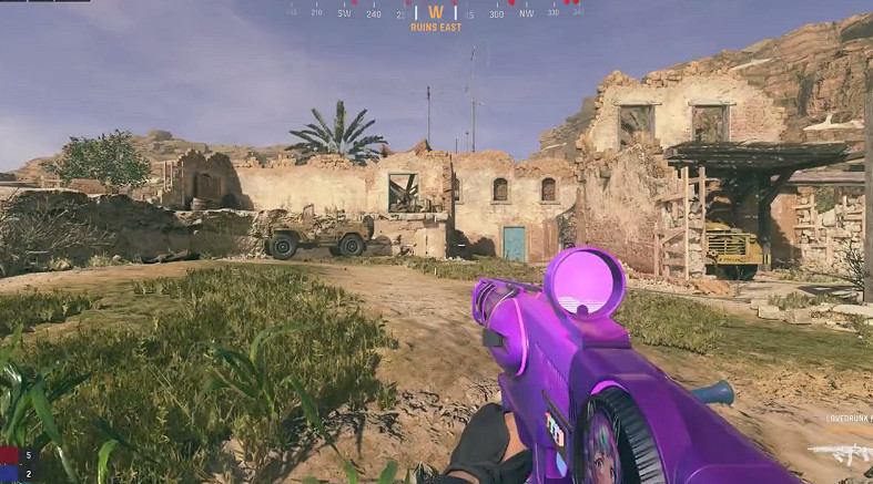 《決勝時刻戰區》出新武器:二次元“痛槍”特效炫酷! 《決勝時刻戰區》出新武器:二次元“痛槍”特效炫酷!