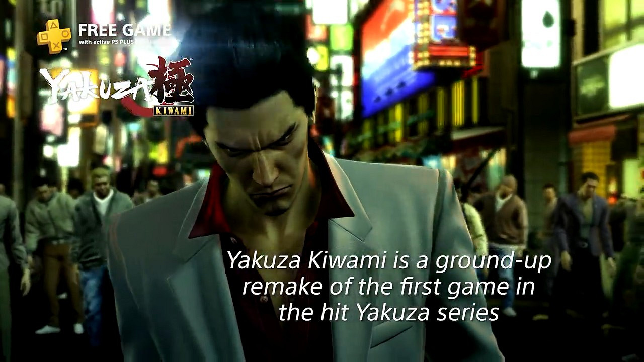 歐美服PSN11月會員免費遊戲《人中之龍：極》領跑