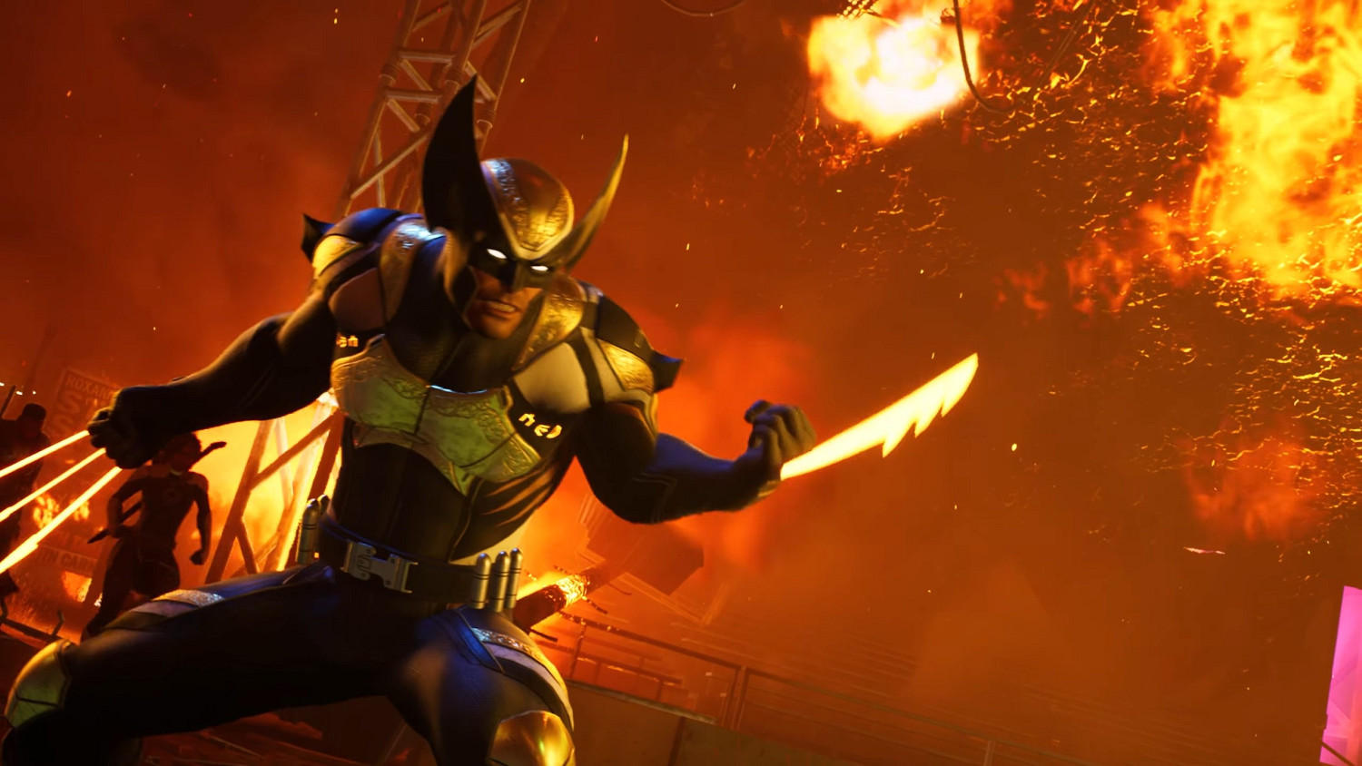 《漫威暗夜之子》金剛狼預告 破壞力超強的鋒利鋼爪