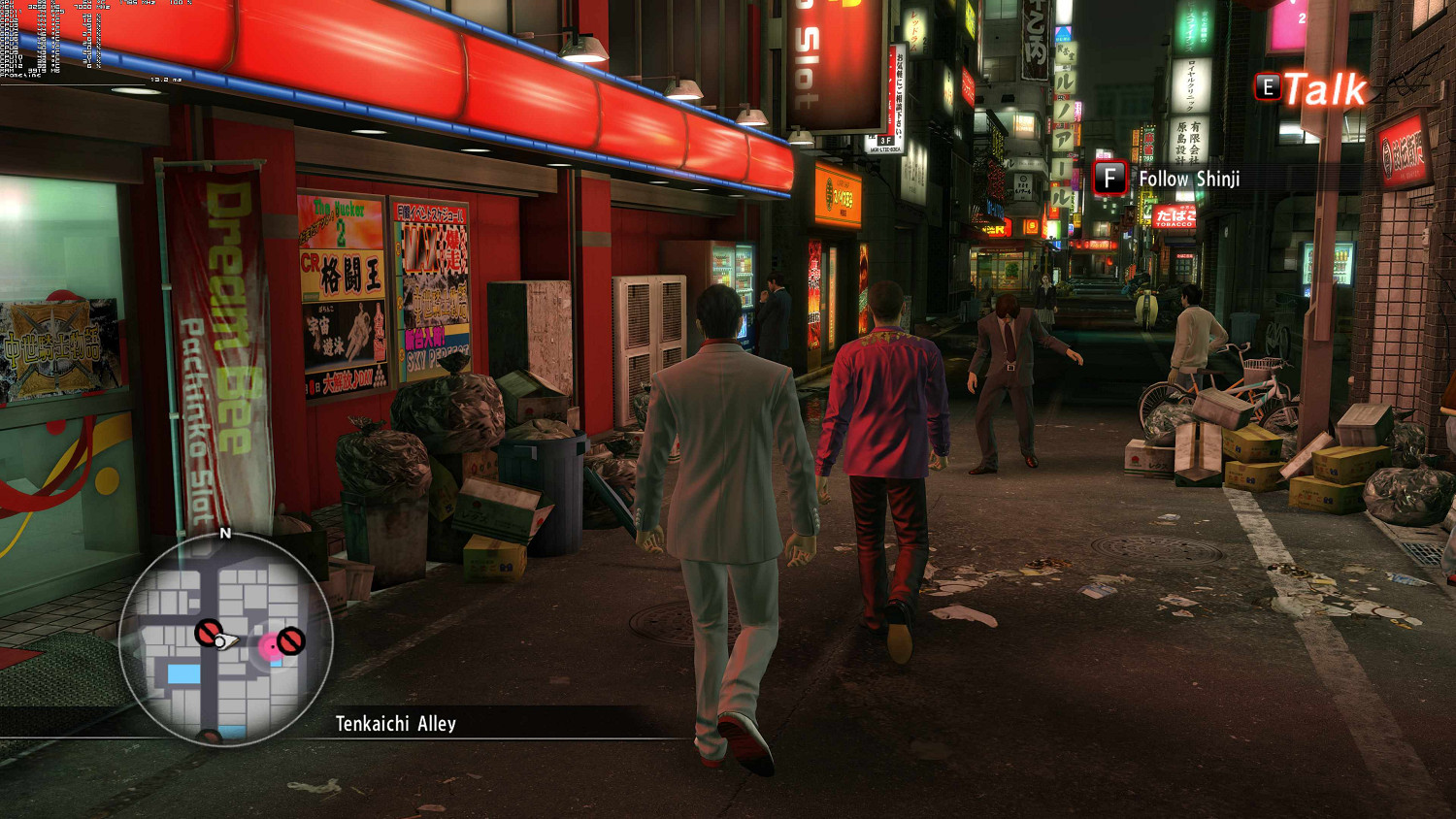 《人中之龍：極》4K解析度極限畫質PC版截圖分享