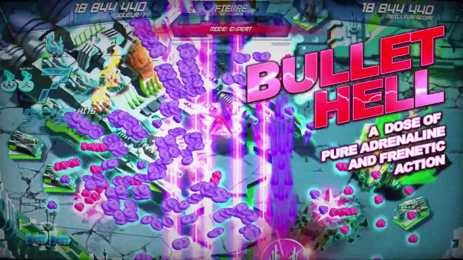 縱向彈幕遊戲《SHINORUBI》2023年初登陸主機 縱向彈幕遊戲《SHINORUBI》2023年初登陸主機