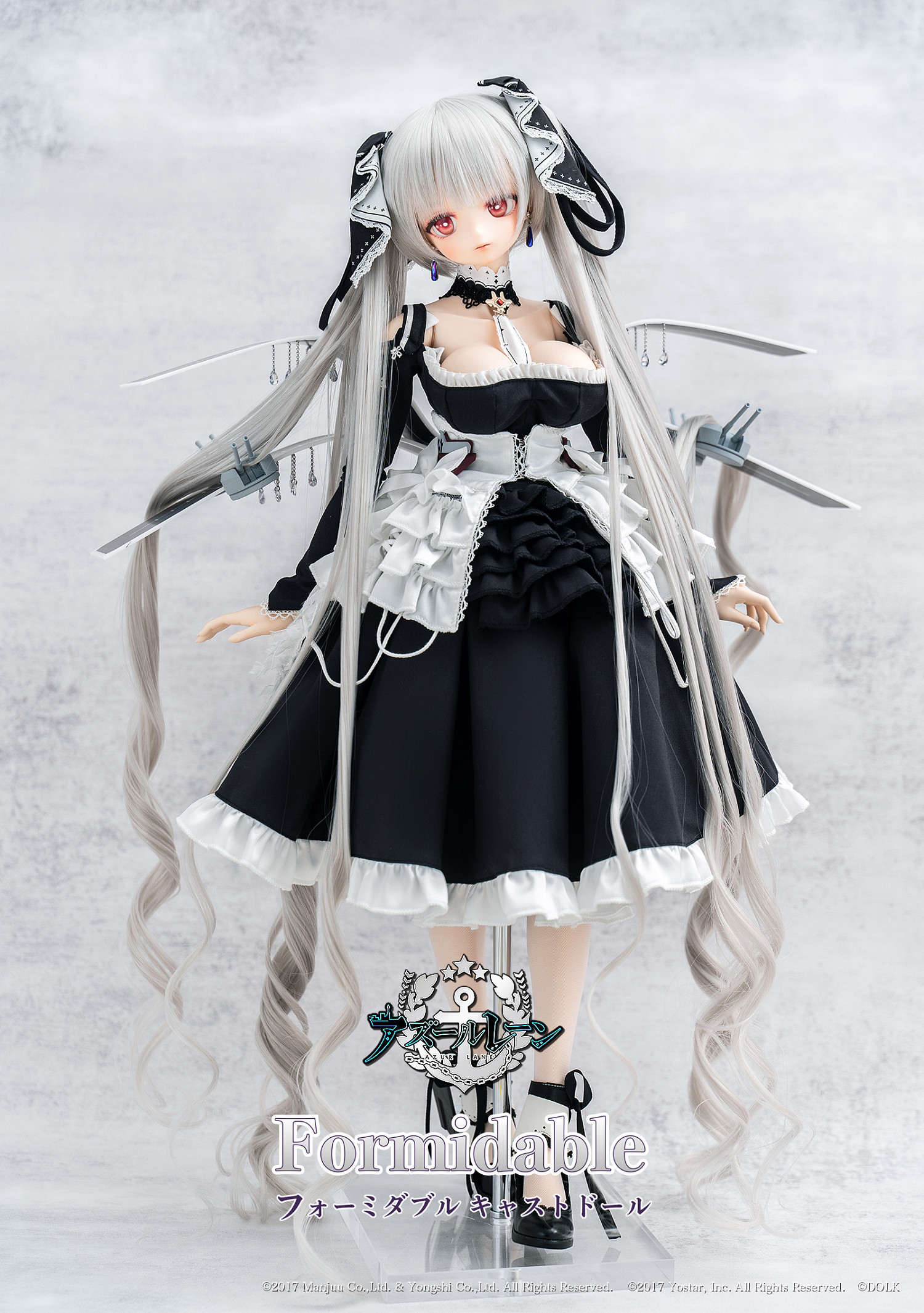 展現皇家淑女美麗!DOLK《碧藍航線》可畏BJD人偶開訂 展現皇家淑女美麗!DOLK《碧藍航線》可畏BJD人偶開訂