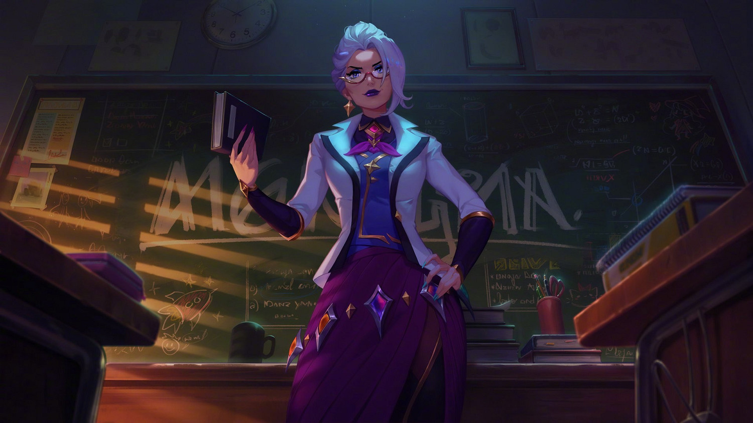 《LOL》星之守護者系列海量壁紙 唯美畫風美女超多！