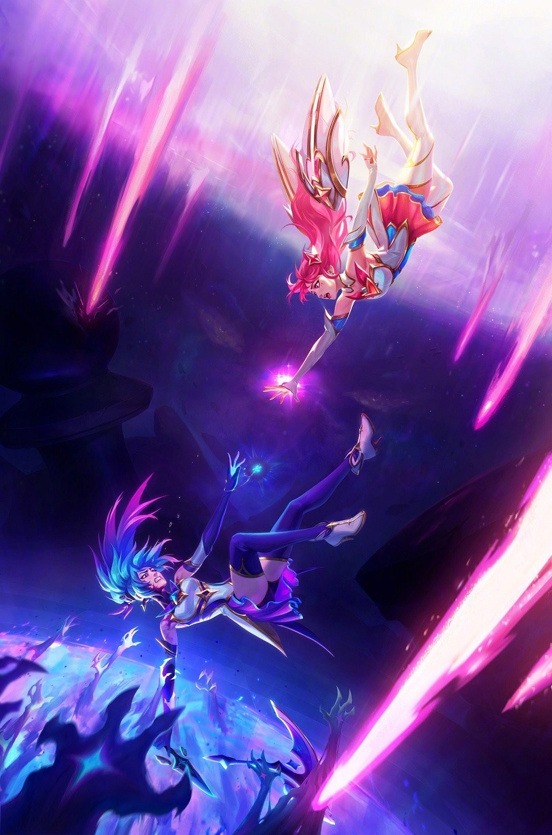 《LOL》星之守護者系列海量壁紙 唯美畫風美女超多！