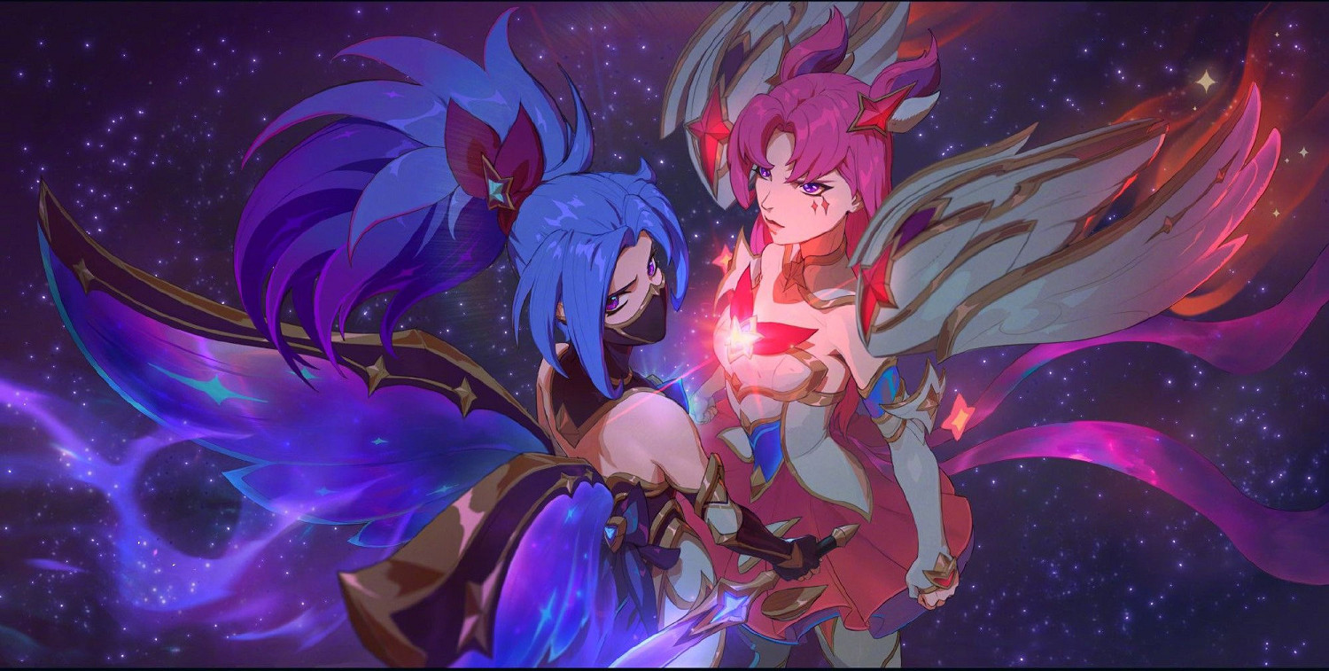 《LOL》星之守護者系列海量壁紙 唯美畫風美女超多！