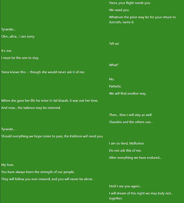 劇透慎點！伊瑟拉在《魔獸》巨龍時代中回歸 對話曝光