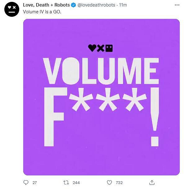 官方宣傳：網飛《愛,死亡和機器人》第四季製作決定