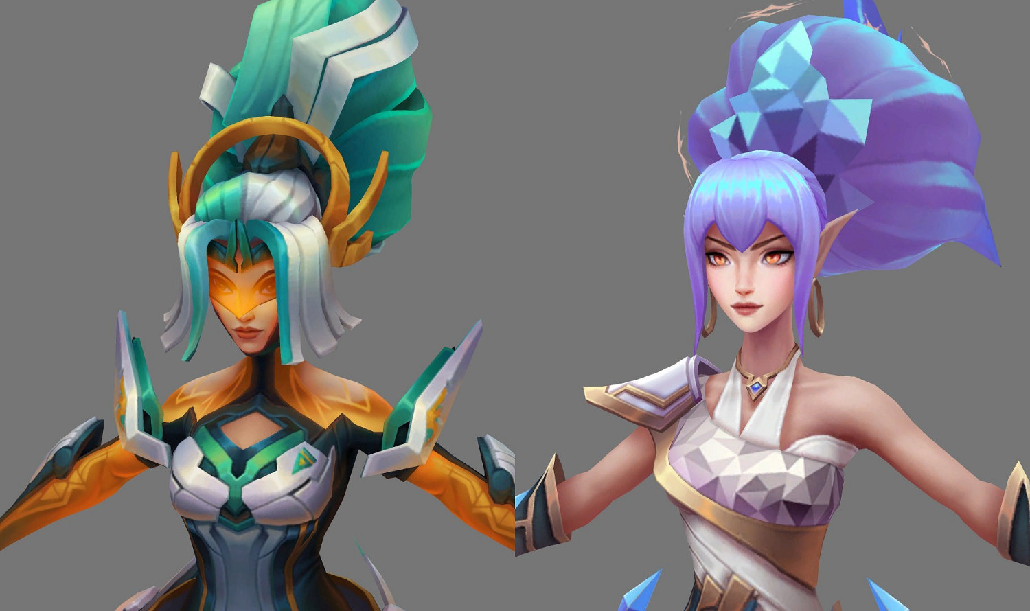 《LOL》鋼鐵瓦爾基裡皮膚建模 機甲美女身材超讚！