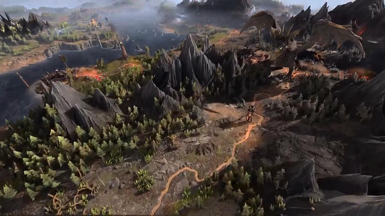 《全軍破敵：戰鎚3》超凡帝國新預告 巨大地圖展示