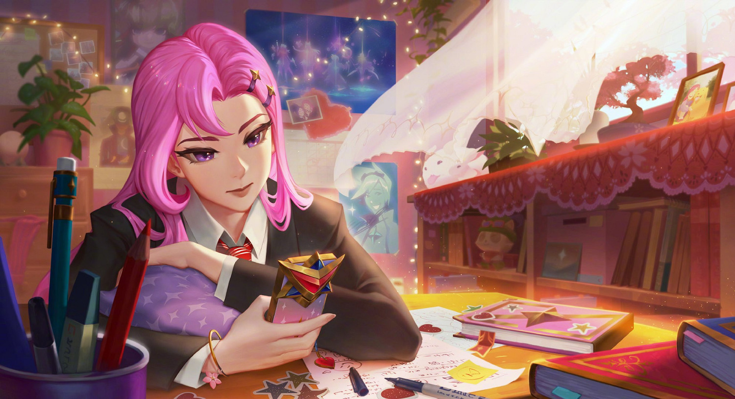 《LOL》星之守護者系列海量壁紙 唯美畫風美女超多！