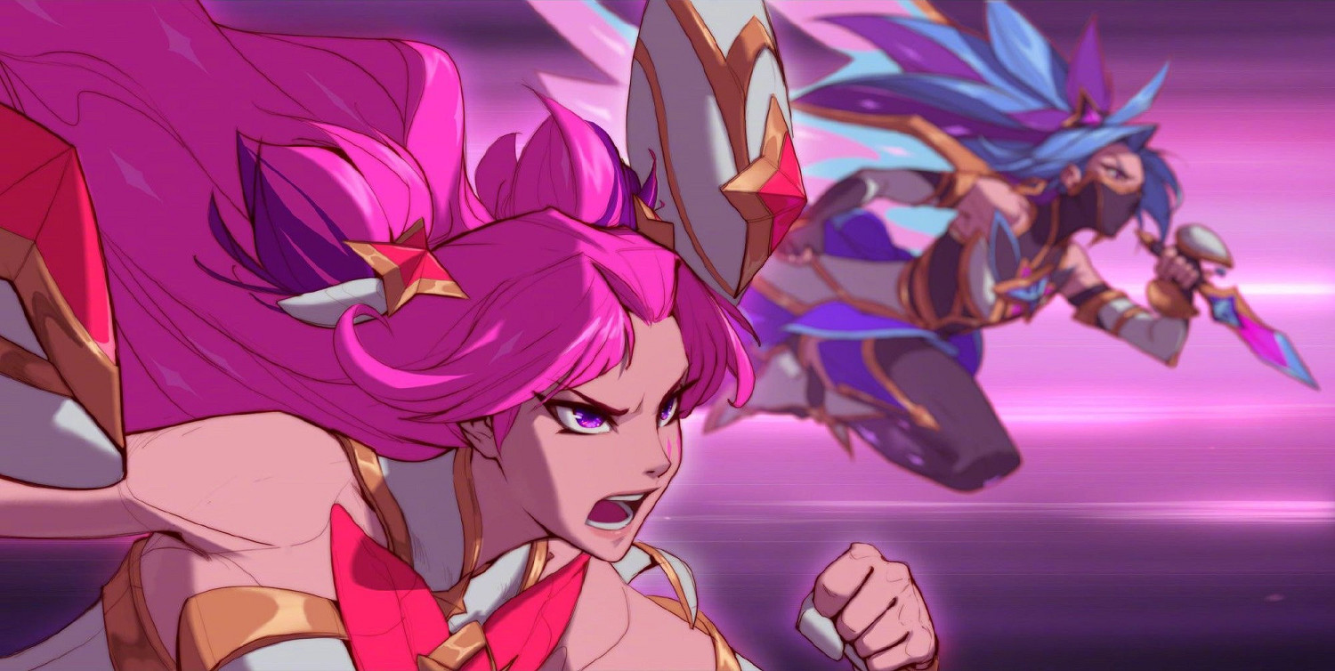 《LOL》星之守護者系列海量壁紙 唯美畫風美女超多！