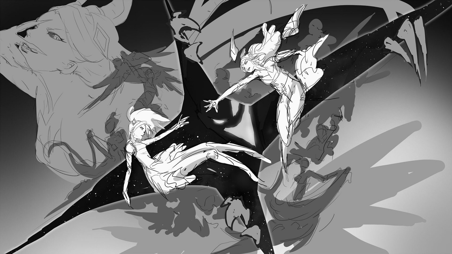 《LOL》星之守護者系列海量壁紙 唯美畫風美女超多！