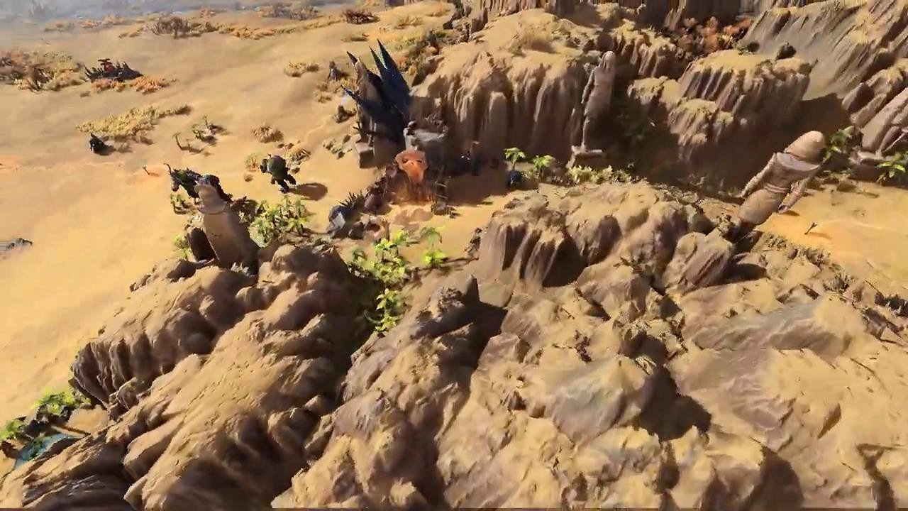 《全軍破敵：戰鎚3》超凡帝國新預告 巨大地圖展示