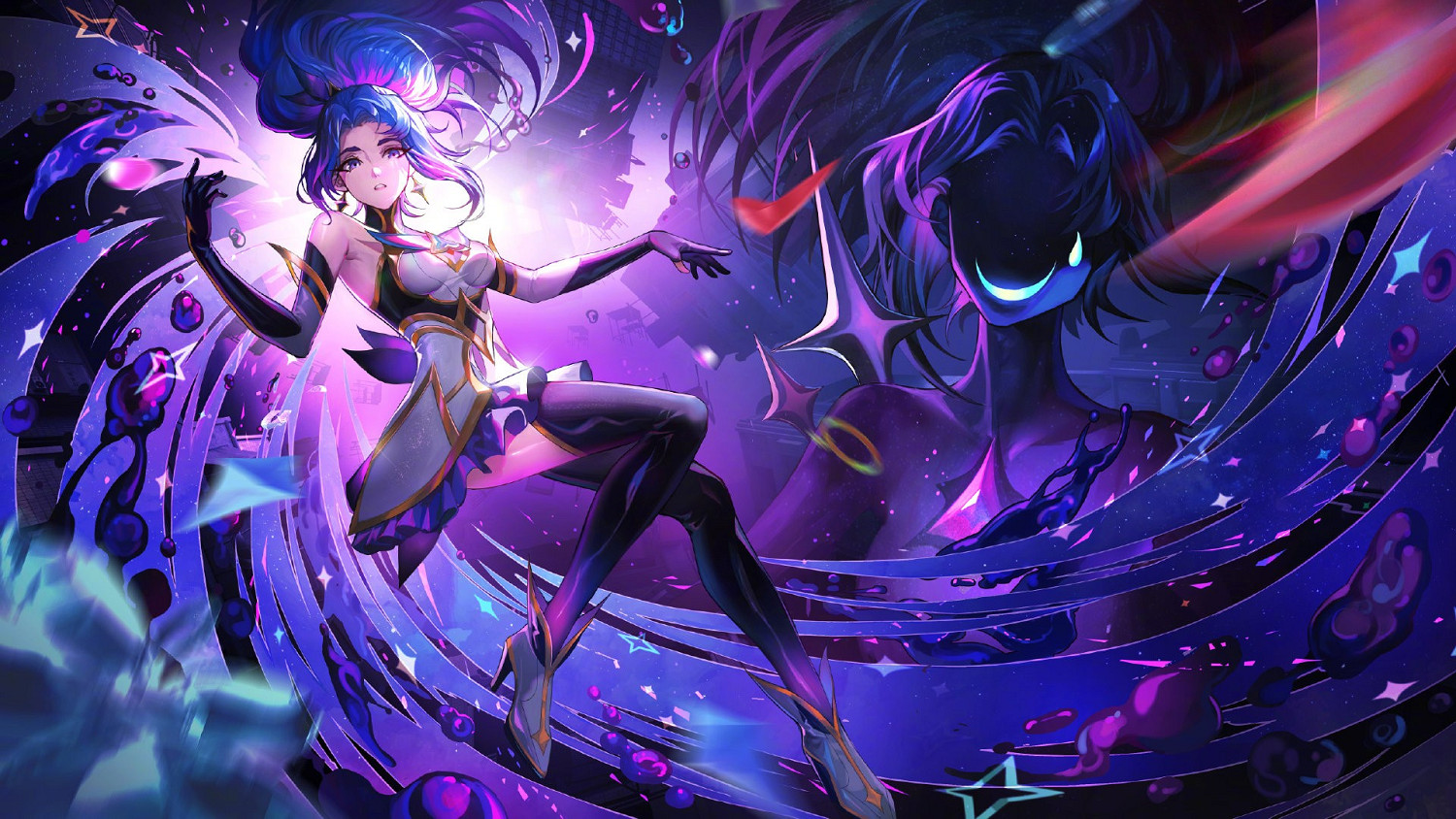 《LOL》星之守護者系列海量壁紙 唯美畫風美女超多！