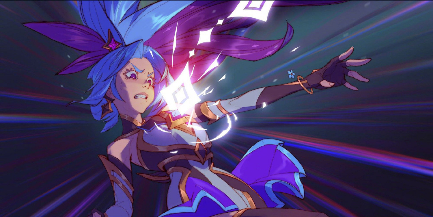 《LOL》星之守護者系列海量壁紙 唯美畫風美女超多！