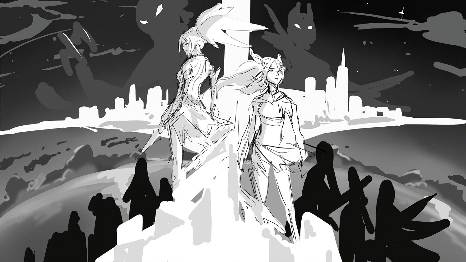 《LOL》星之守護者系列海量壁紙 唯美畫風美女超多！