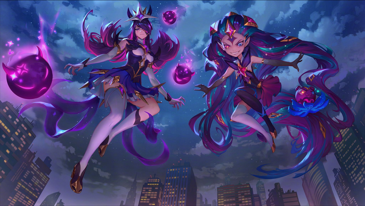 《LOL》星之守護者系列海量壁紙 唯美畫風美女超多！