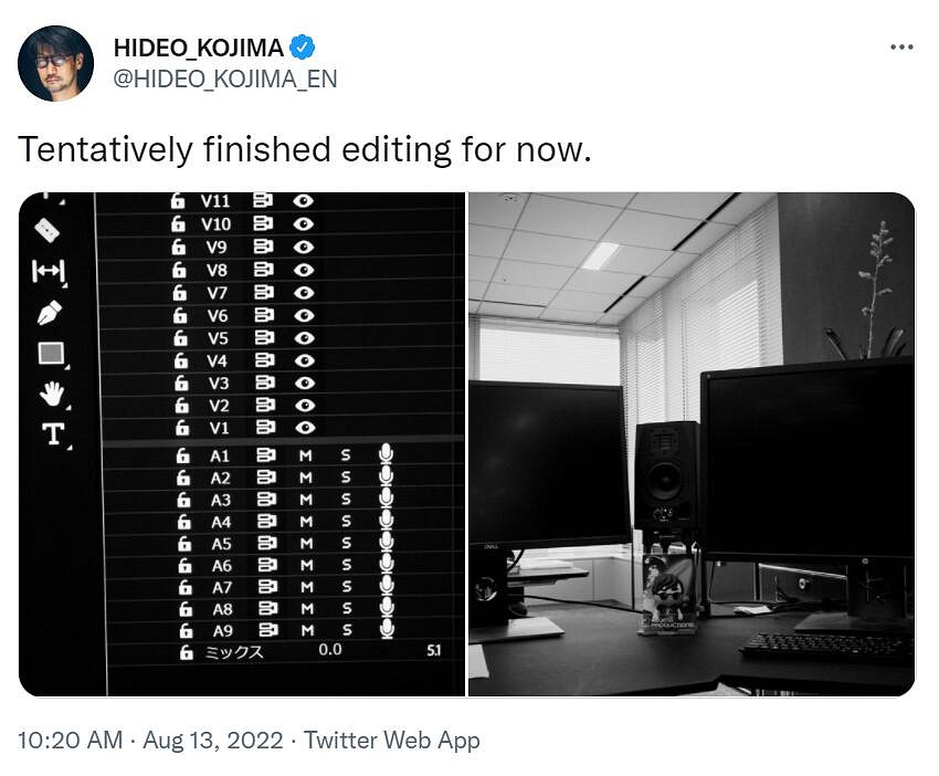 小島秀夫也要來科隆展？新的預告片可能已經剪好了！