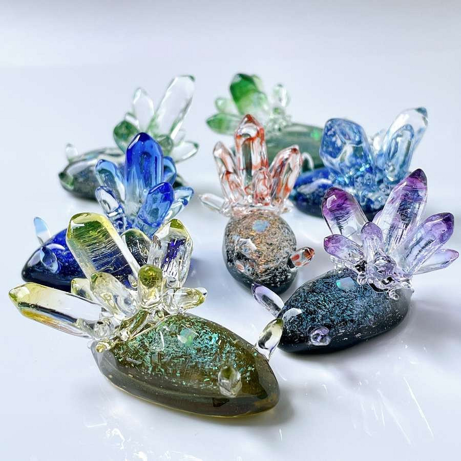 動手高玩用玻璃打造寶可夢 惟妙惟肖晶瑩剔透 動手高玩用玻璃打造寶可夢 惟妙惟肖晶瑩剔透