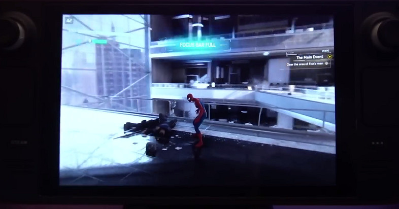 《漫威蜘蛛人》V社掌機實機:總體運行流暢!過場略卡 《漫威蜘蛛人》V社掌機實機:總體運行流暢!過場略卡