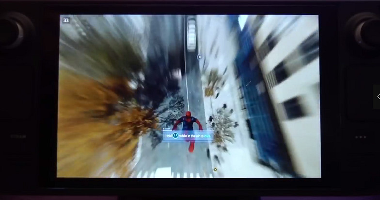 《漫威蜘蛛人》V社掌機實機:總體運行流暢!過場略卡 《漫威蜘蛛人》V社掌機實機:總體運行流暢!過場略卡