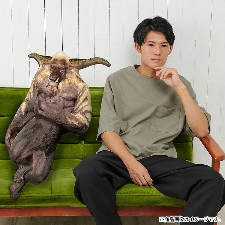 這表情太怪了!卡普空推出《魔物獵人》金獅子抱枕 這表情太怪了!卡普空推出《魔物獵人》金獅子抱枕