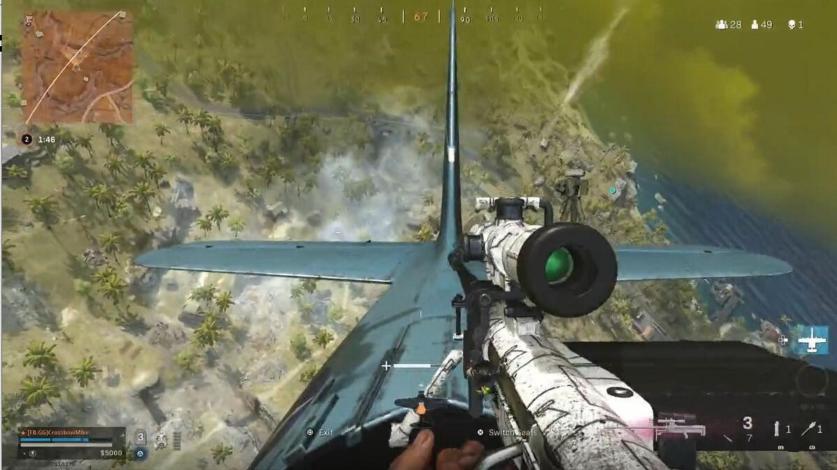 《決勝時刻》玩家秀操作驚呆官方:換座位狙殺3人! 《決勝時刻》玩家秀操作驚呆官方:換座位狙殺3人!