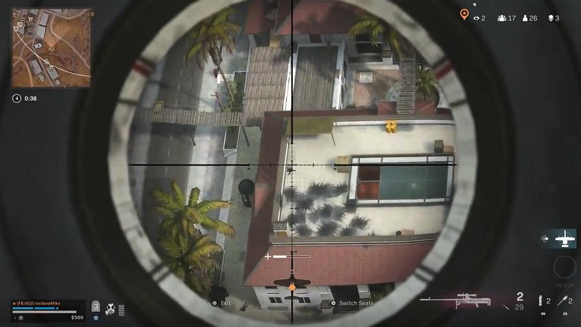 《決勝時刻》玩家秀操作驚呆官方:換座位狙殺3人! 《決勝時刻》玩家秀操作驚呆官方:換座位狙殺3人!