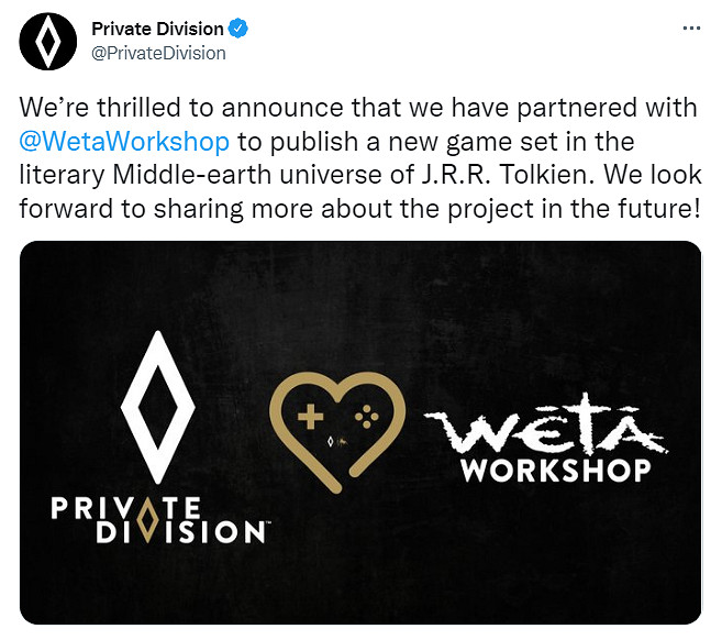 Take-Two與維塔數碼合作 製作一款中土世界背景遊戲