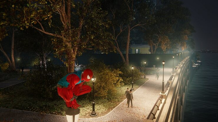 《漫威蜘蛛人》全局光追MOD：光暈拉滿！爆炸對比度