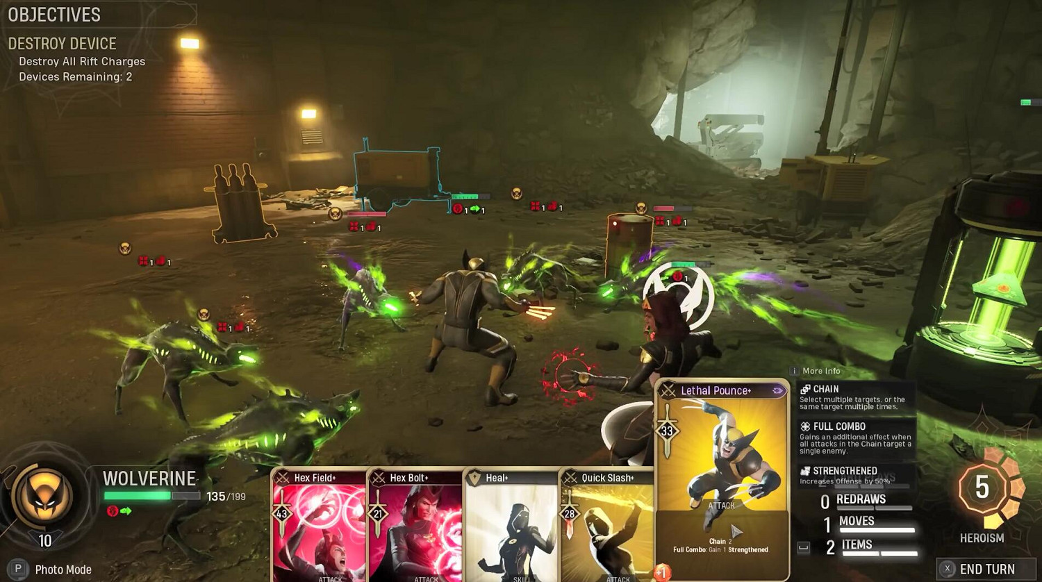 《漫威暗夜之子》金剛狼玩法展示:能輸出還能硬扛! 《漫威暗夜之子》金剛狼玩法展示:能輸出還能硬扛!