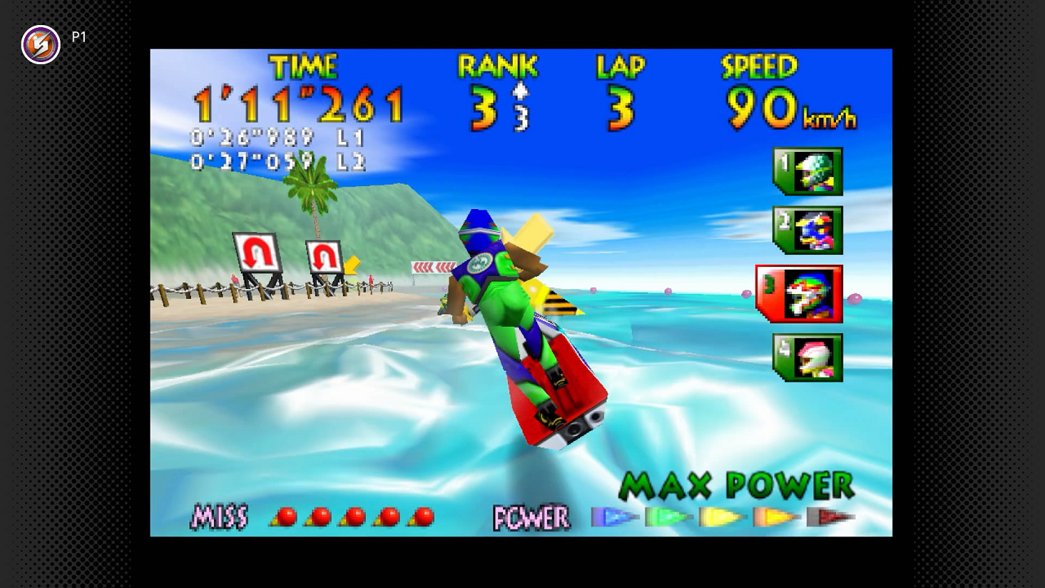 經典N64遊戲《水上摩托64》將加入NS高級會員遊戲庫 經典N64遊戲《水上摩托64》將加入NS高級會員遊戲庫