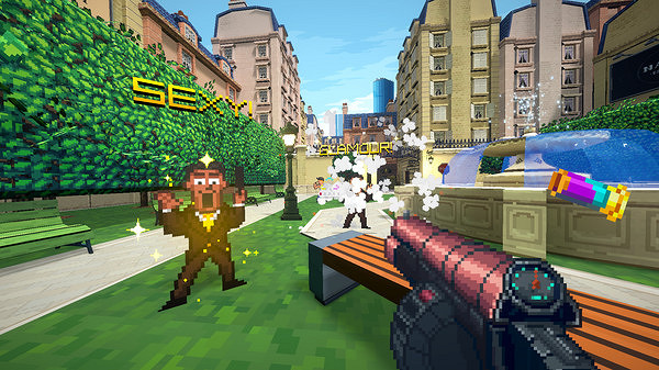 像素風復古FPS《潮流特警隊》 現已在Steam發售 像素風復古FPS《潮流特警隊》 現已在Steam發售
