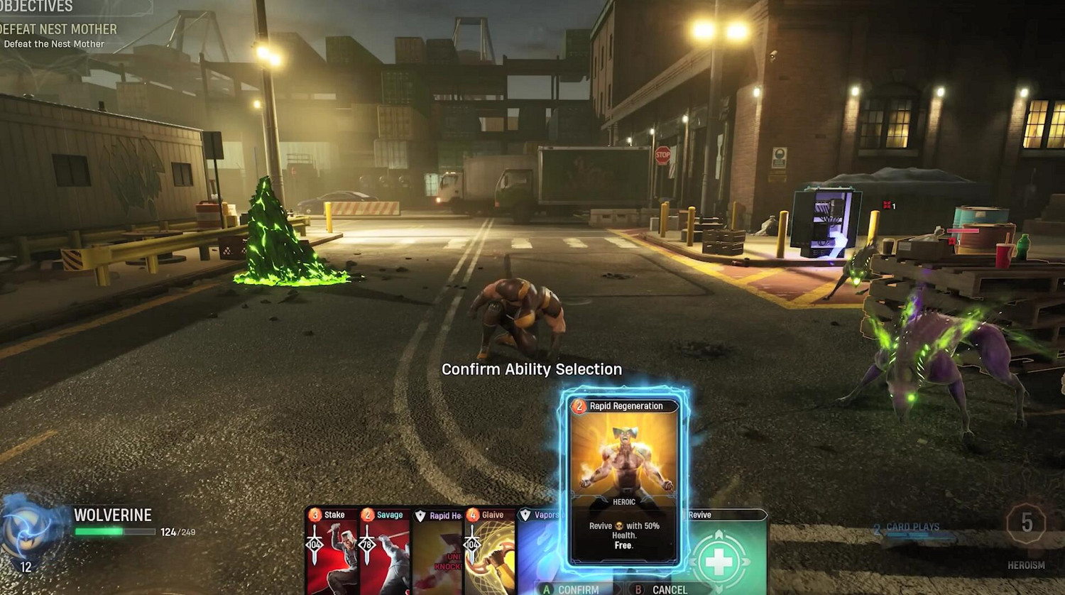 《漫威暗夜之子》金剛狼玩法展示:能輸出還能硬扛! 《漫威暗夜之子》金剛狼玩法展示:能輸出還能硬扛!