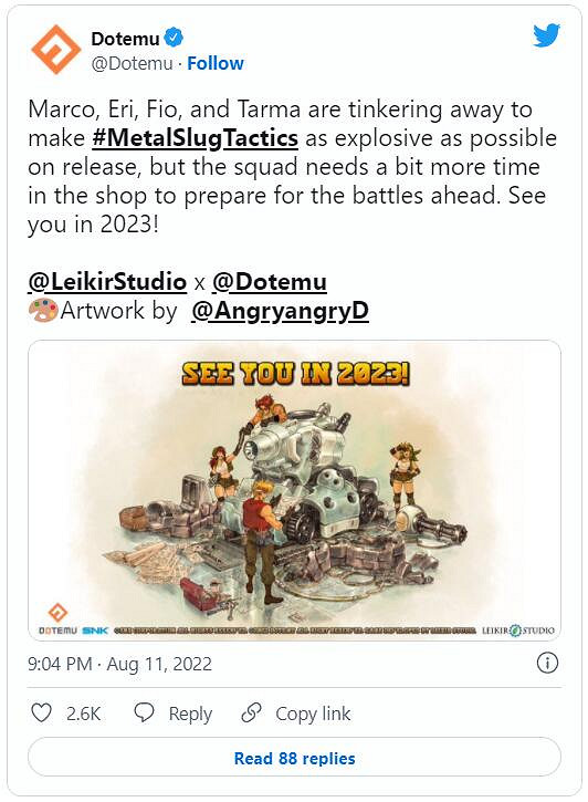 策略遊戲《越南大戰：戰略版》官宣延期至2023年發售