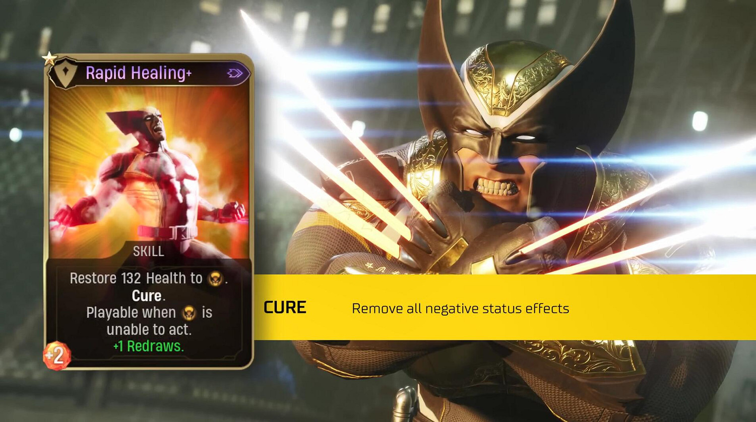 《漫威暗夜之子》金剛狼玩法展示:能輸出還能硬扛! 《漫威暗夜之子》金剛狼玩法展示:能輸出還能硬扛!