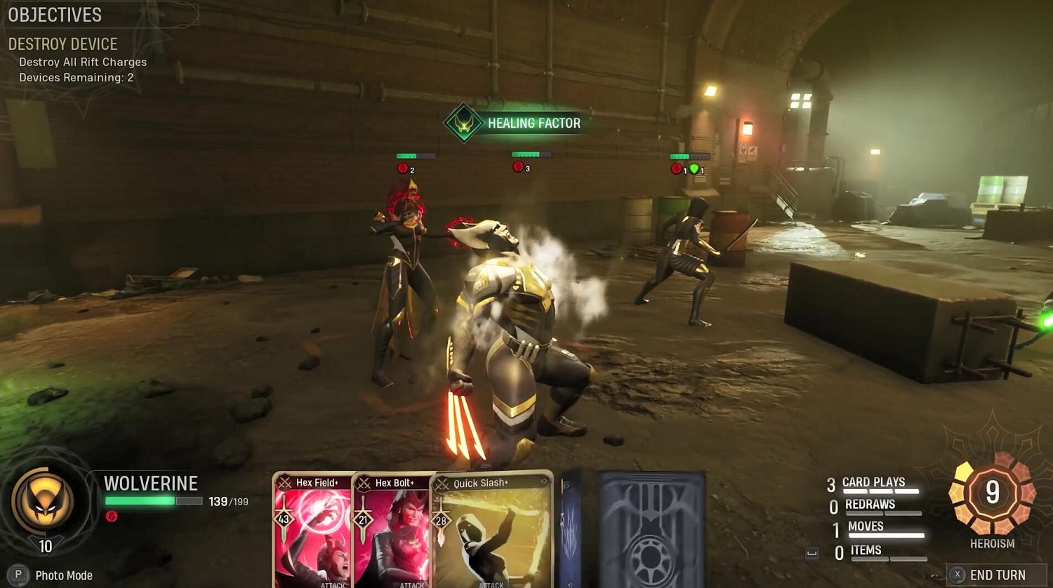 《漫威暗夜之子》金剛狼玩法展示:能輸出還能硬扛! 《漫威暗夜之子》金剛狼玩法展示:能輸出還能硬扛!