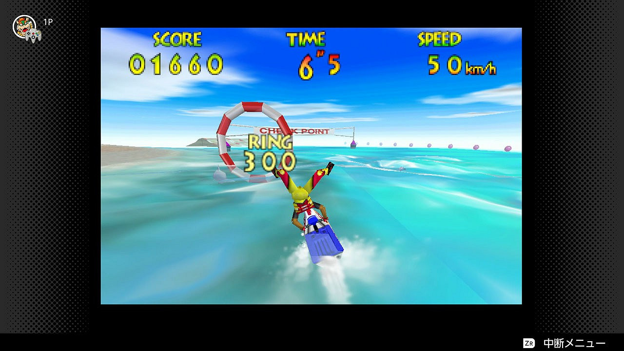 NSO高級會員遊戲庫今日更新 《水上摩托64》入庫 NSO高級會員遊戲庫今日更新 《水上摩托64》入庫