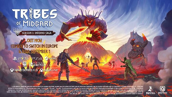 《米德加爾的部落》第三季上線!Xbox和Switch版現已推出 《米德加爾的部落》第三季上線!Xbox和Switch版現已推出