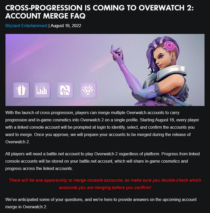 《鬥陣特攻：歸來》將支援跨平台進度 多平台帳號可合併