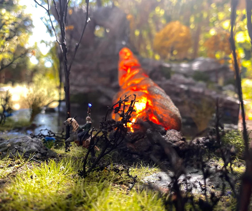 極致還原!《艾爾登法環》失恩者對決飛龍亞基爾情景模型 極致還原!《艾爾登法環》失恩者對決飛龍亞基爾情景模型