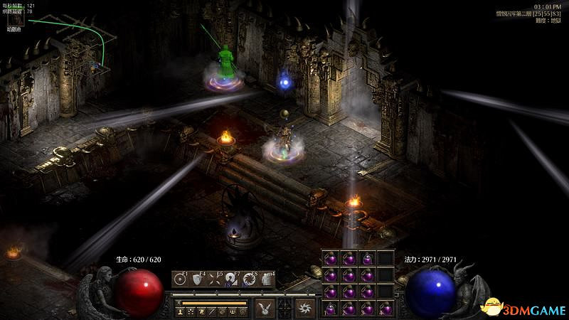 《暗黑破壞神2》刷墨菲斯托技巧 憎恨囚牢第二層地圖規律